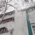Чистим снежные шапки