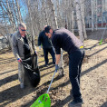 Субботник в любимом городе  продолжается