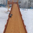 Установили горку