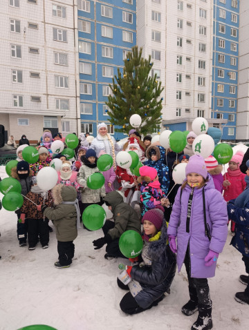 Жильцы УК "Данко" уже начали встречать новый год