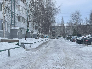 Очистка придомовой территории